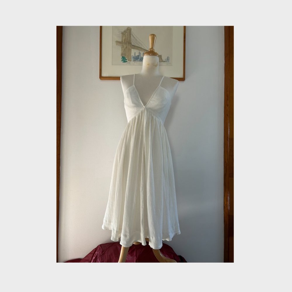 Rag & Bone White Mimi Mini Dress Size 6